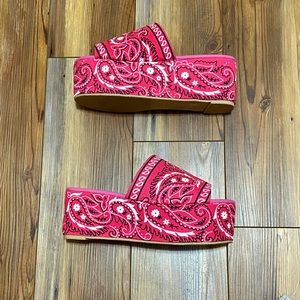 Dolls Kill Woman’s 8.5 Pink Liliana Sandals